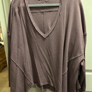 Free people coraline knit top